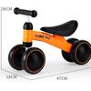 Детский велосипед-балансир, учимся ходить ходунки для малышей, ходунки для мальчиков и девочек, 4 колеса, игрушечный велосипед для езды без педали