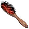 Osaka Brush Shatri Natural Boar Bristle Cushion Hairbrush Brown Direct from Japan