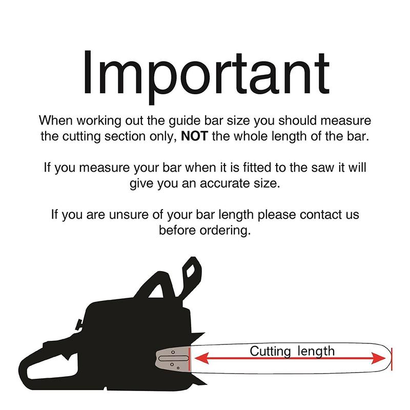 1/2/3/4/6 шт. 16-дюймовая цепная пила, лезвие для лесозаготовок, аксессуары для электропил, 59 приводных звеньев, 29 режущих звеньев, шаг 3/8 дюйма, LP, .050"