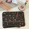 Retro Floral Portable Folding Makeup Mirror