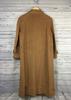 Japan Vintage Heaenh Cashmere Coat Outer 9 Women M Brown Single Concealed Button Cupra Lining(USED)