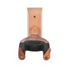 Wall Mount Ukelele Ukulele Uke Hanger Hook Holder Keeper Auto Grip System Rubber Cushion Wood Base