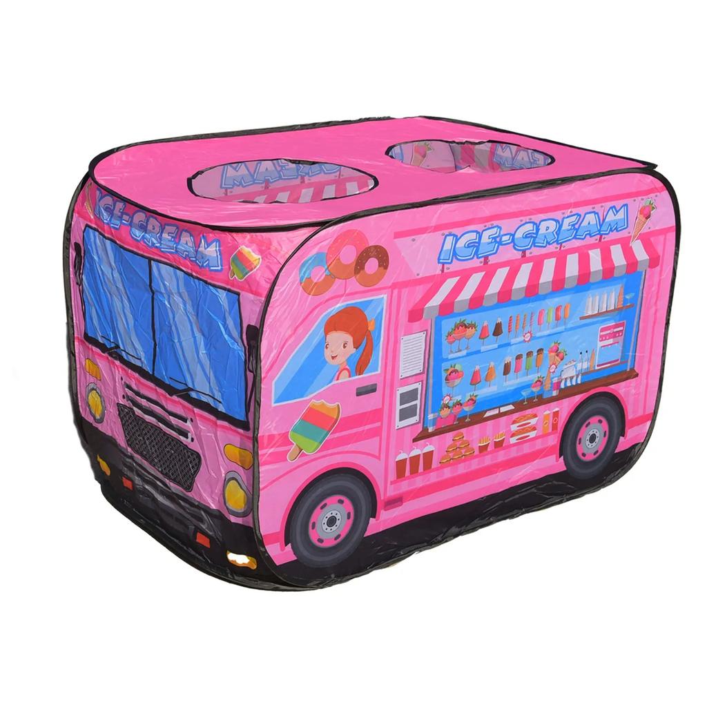 Children'S Indoor Ice Cream, Car Tent Toys, Playhouse Princesses, Boys And Girls, Game House, Folding Ocean Ball Pool
