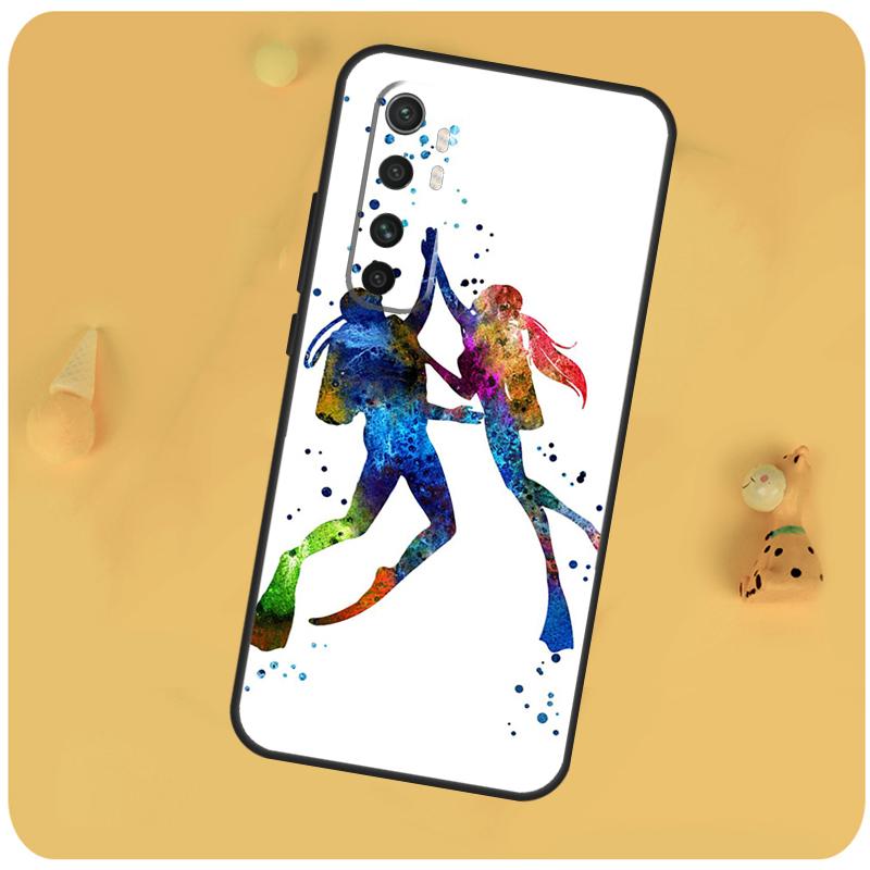 Dive Scuba Divers Diving Cover For Xiaomi 14 13 15 Ultra 11T 12T 13T 14T Pro POCO X7 X6 Pro X3 X5 F5 F6 M6 Pro Case