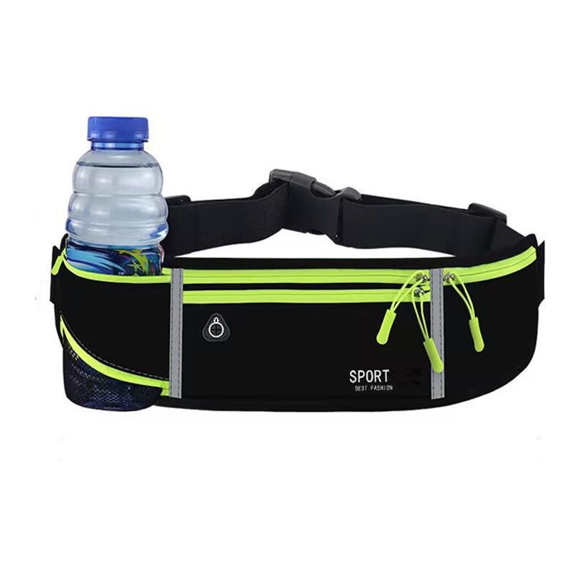 Running Waist Bag Marathon Jogging Bag Water Bottle Hip Waist Pack Waterproof Outdoor Sports Jogging Cycling Phone Waist Bags