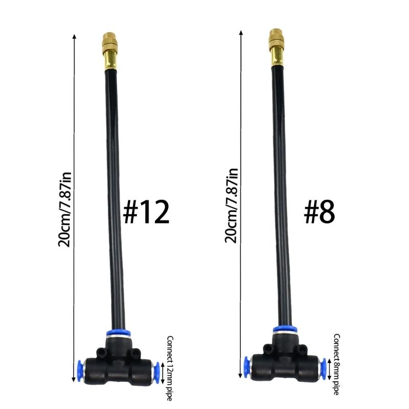 Автоматическое оборудование для полива сада Многоструйный распылитель с углом охвата 360 градусов Устойчивый к коррозии Система шлангов для легкого подключения