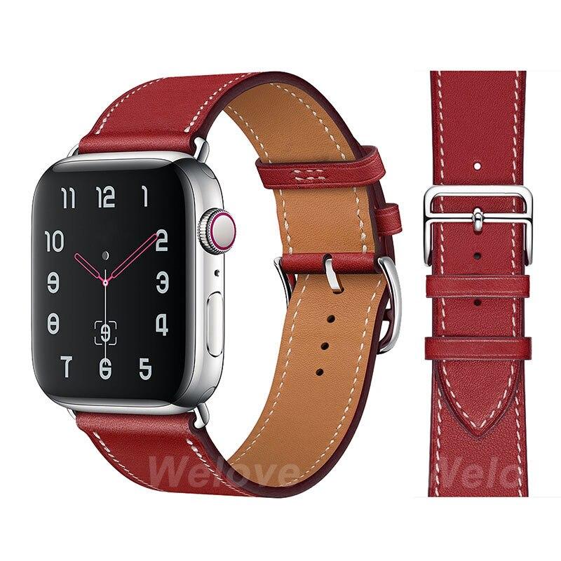 Красочная петля из искусственной кожи для Apple Watch iWatch Ultra series 7 6 se 5 4 8, спортивный браслет 49 мм, 45 мм, 41 мм, 42, 38, ремешок для iwatch, 40 мм, 44 мм