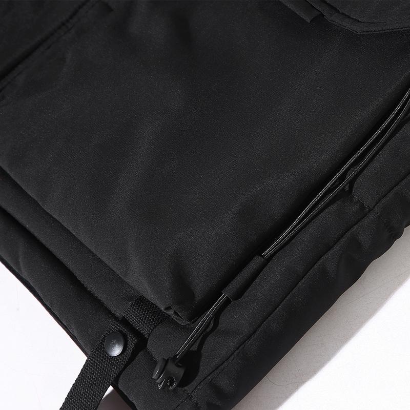 Осенний мужской жилет с капюшоном большого размера, новинка 2023 года, большие размеры L-8XL, черные куртки без рукавов на молнии, зимняя повседневная толстая теплая мужская верхняя одежда