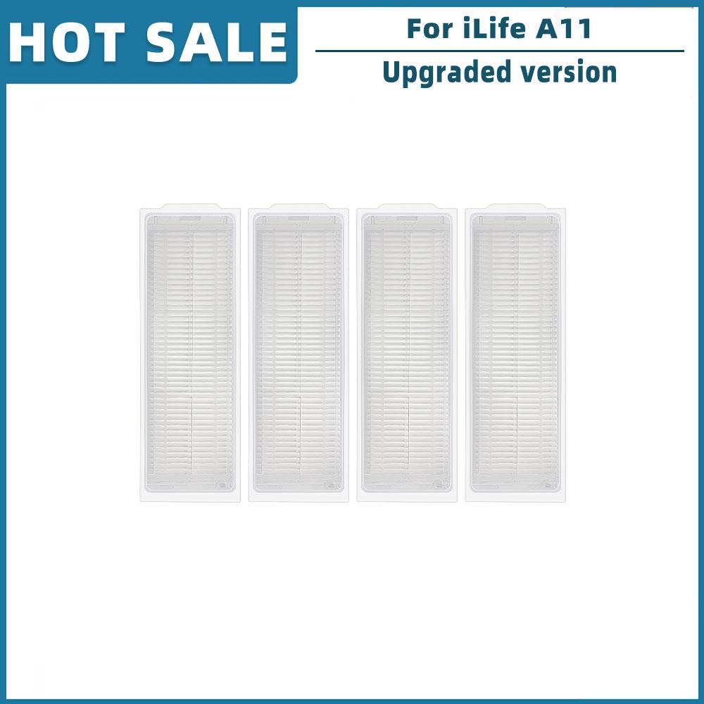 Для робота-пылесоса iLife A11 запасные части аксессуары запасные части основная боковая щетка фильтр Hepa тряпка для швабры чехол для щетки