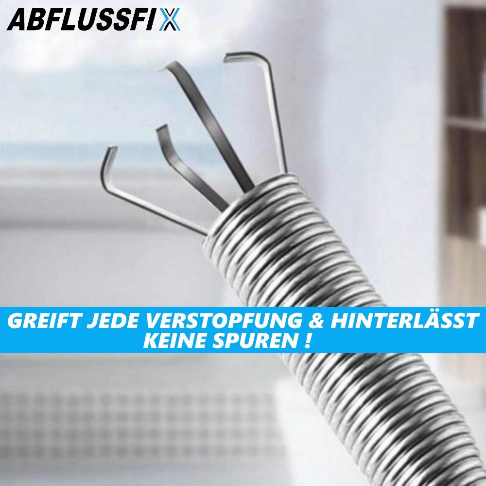 ABFLUSSFIX плоскогубцы для прочистки сливных труб, спиральный вал для прочистки сливных труб