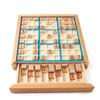 Kids' Wooden Sudoku Nine-Grid Game: Educational Logic Puzzle with Answers for Elementary Students