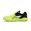 Li Ning Sports Comfortable Supportive Rebound Low-Top Badminton Shoes Unisex Shoes Green Black AYTV017-3