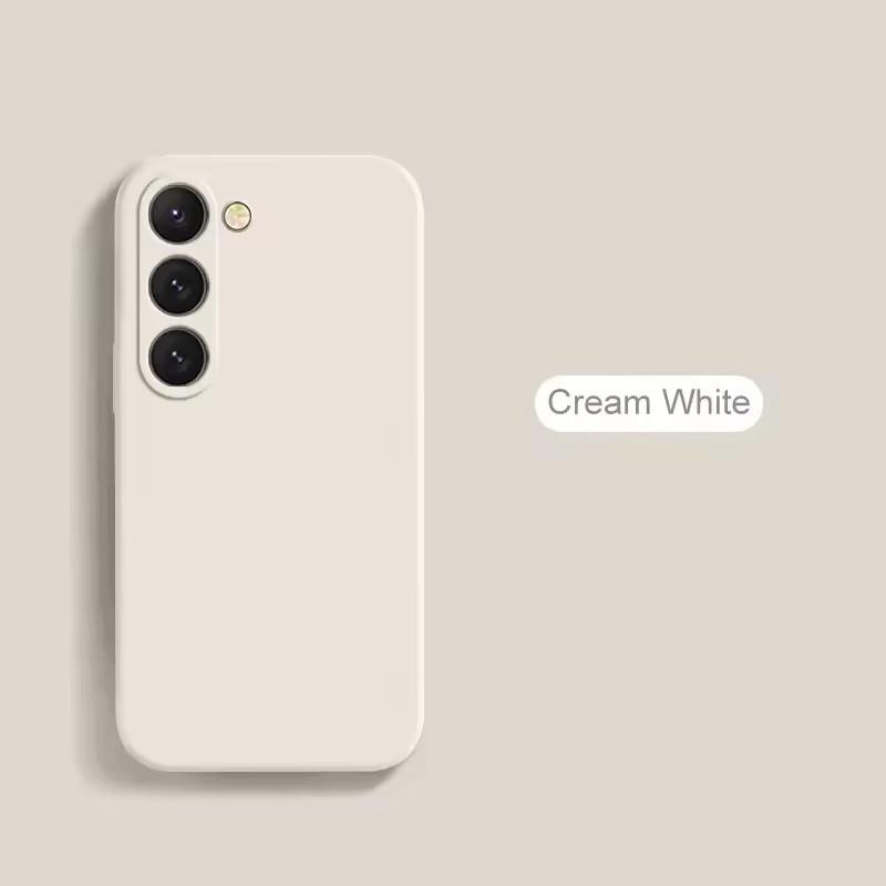 Чехол S25 S24Plus, жидкий силиконовый чехол для телефона Samsung Galaxy S23 S 23 S22 Ultra S24 FE S25 + Plus, мягкий чехол