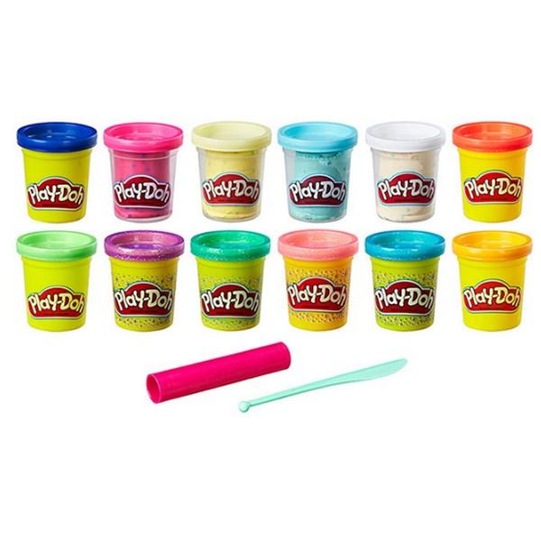 Hasbro Play-Doh Celebration Party Mix Pack, разноцветные, 998г, корейские игрушки