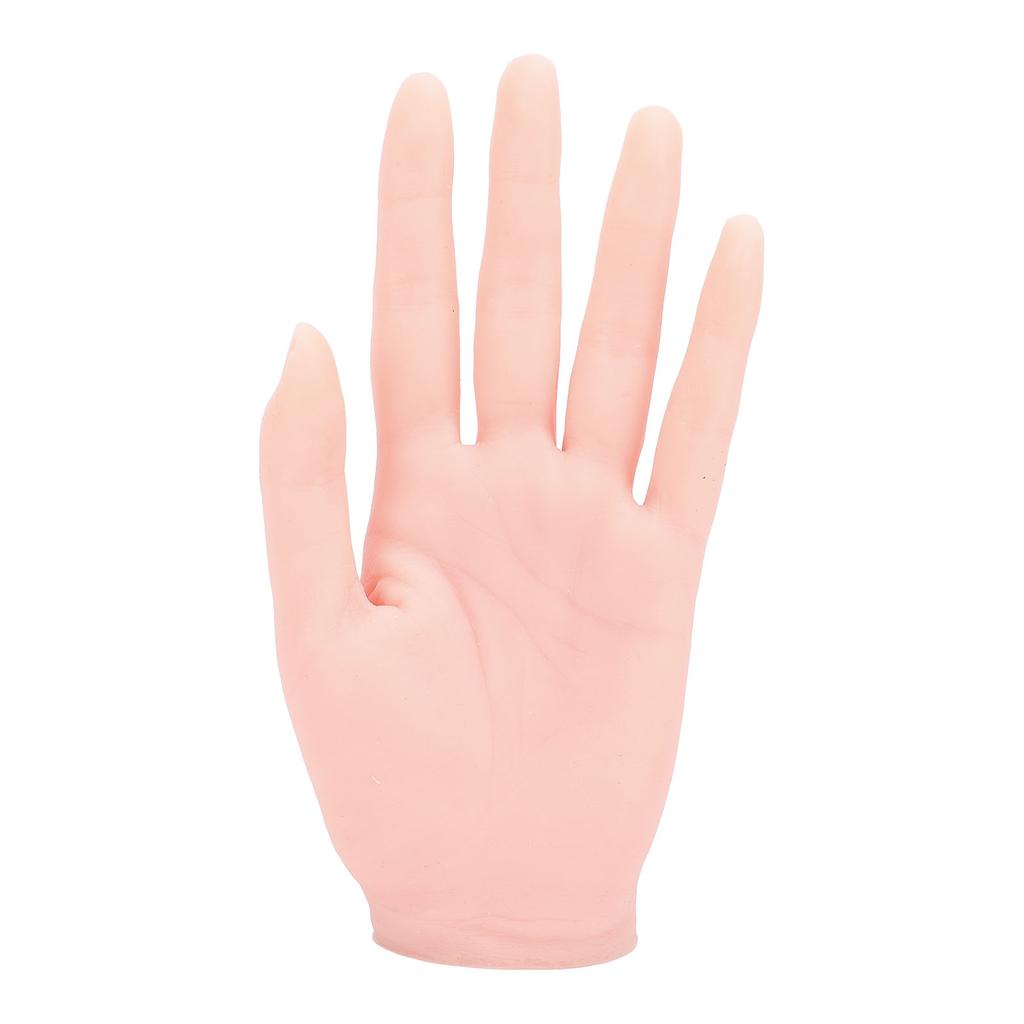 Практика Рука для ногтей Силиконовый женский манекен в натуральную величину Модель Левая рука для начинающих Салон Arti