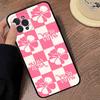Модный Чехол Для Телефона A-ALBA R-ROSA Для IPhone 17 16 15 14 13 12 11 Pro Max Plus Mini Силиконовый Черный Чехол
