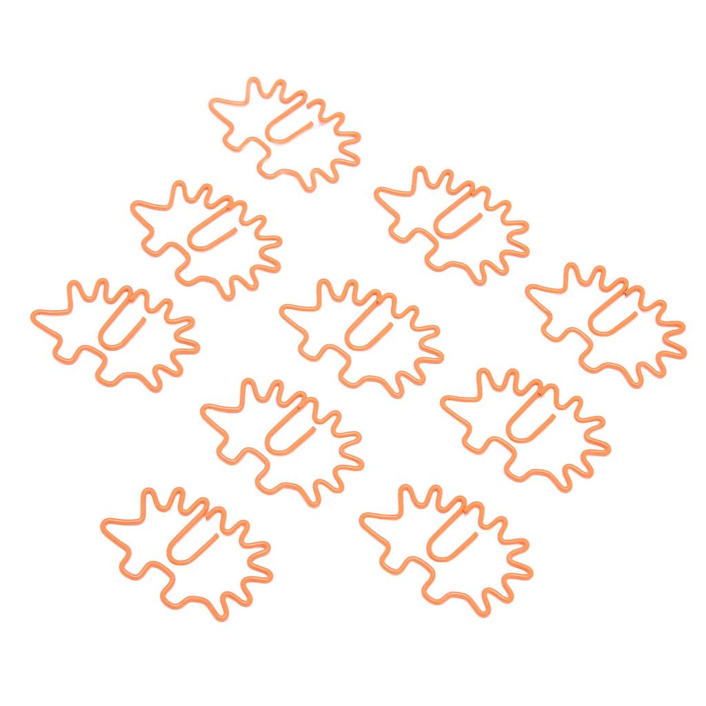 100 шт. скрепок для бумаги, портативные мини-сладкие скрепки в форме ежа, нержавеющие, гальванизированные металлические скрепки для бумаги для F