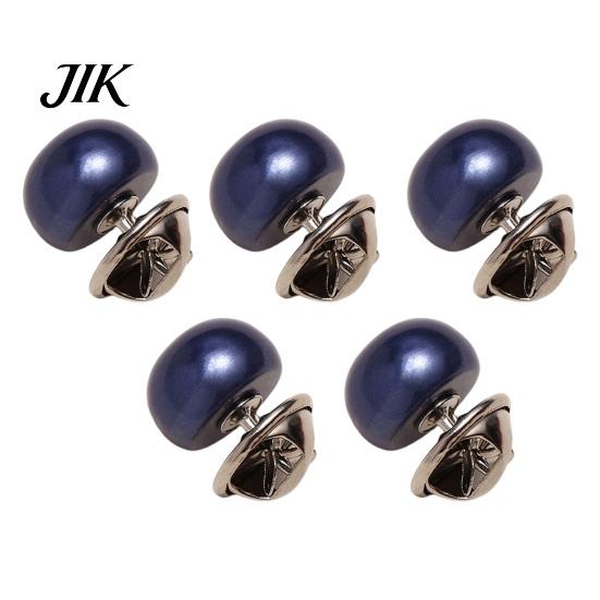 Elegant Brooch for Women 5PCS Pearl Buttons Women, Clothing Invisible Anti-Exposure Safety Pins, No Anti Slip Scarf Buckle Damage Iron Pins