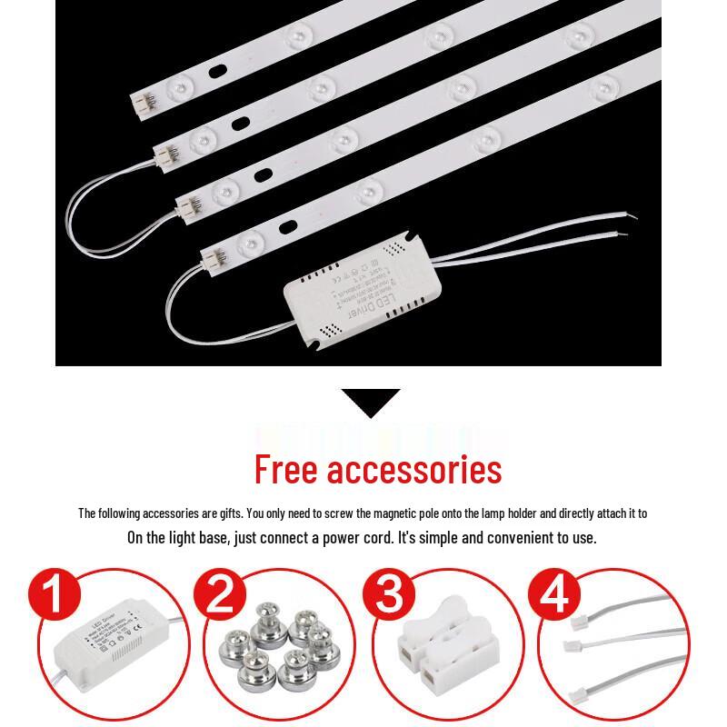 Office LED Light Strip Replacement Kit