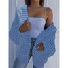 Autumn and Winter Women's Sweater Cardigan Sweater Cozy Casual Cardigan Sweater Tops