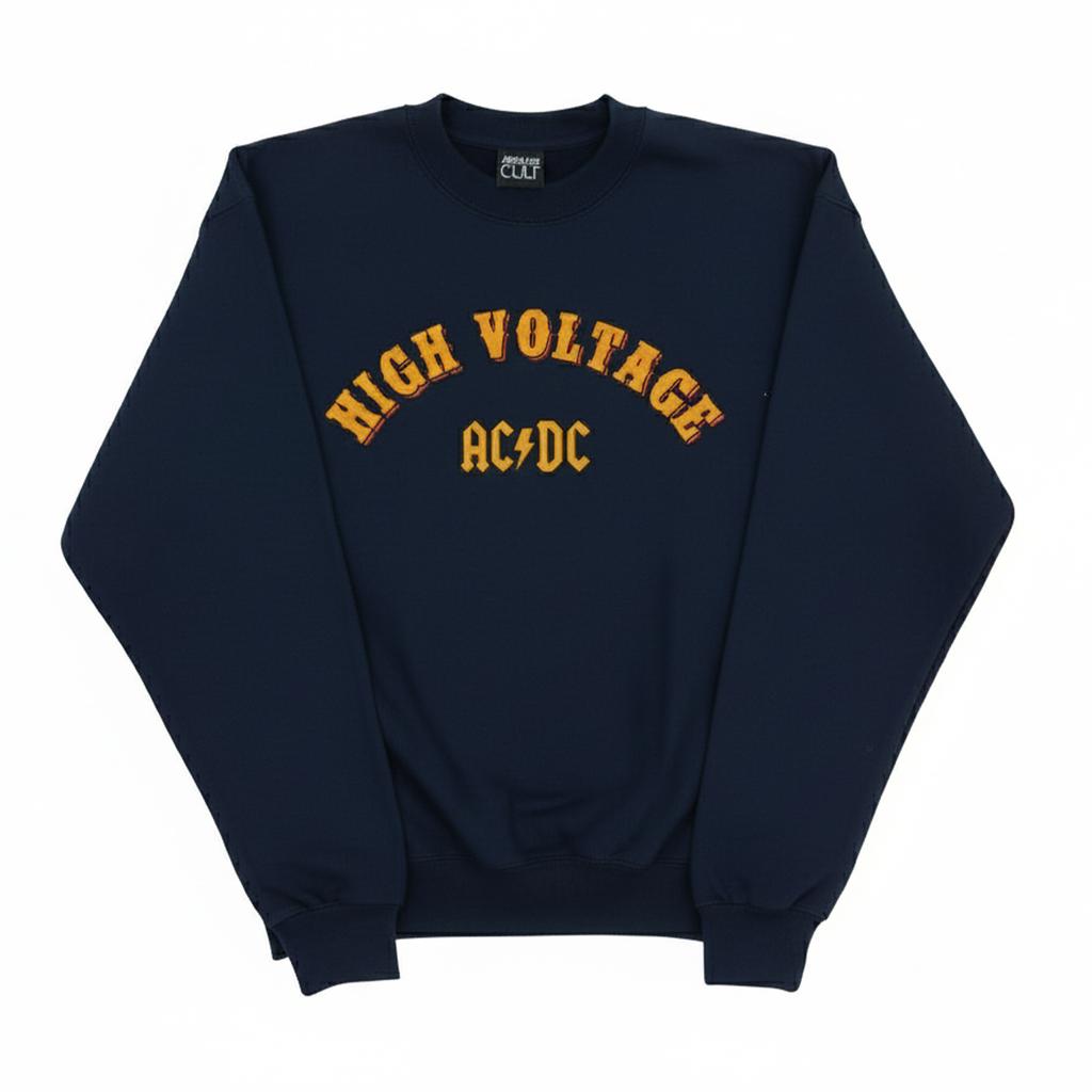 AC/DC Mens High Voltage Collegiate Sweatshirt