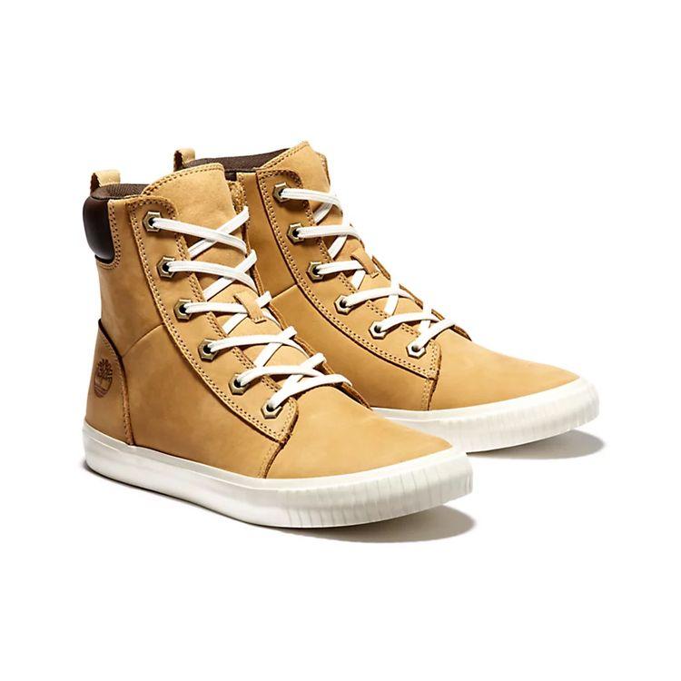 Timberland Skyla Bay Высокие рабочие ботинки женские ботинки пшеничного цвета A2C3S231
