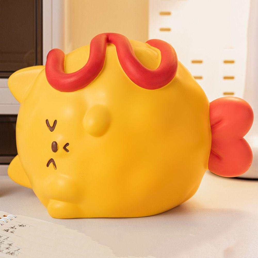 Vinyl Piggy Bank Large Capacity Saving Box Animal Figurines Money Boxes Home Decoration