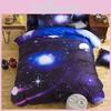 3D Галактика Пододеяльник Наволочка Покрывало Комплект постельного белья Яркий цвет Все размеры