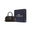 Coach Сумка-портфель 18 Бренд Логотип Застежка-молния Покрытие из холста На плечо Через плечо Сумка Ручная сумка Маленькая Женские сумки Темно-коричневый CW197-IMXAQ