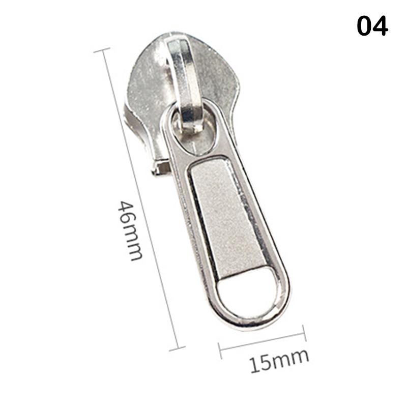 5/8 шт. 4 размера, универсальные застежки-молнии мгновенного исправления, ремонт, сменные слайдеры-молнии