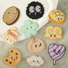 10 Pcs Hamburger Embroidered Patches Cookie Repair Patches Iron On Patches Applique Patches Sewing Patches for Clothes