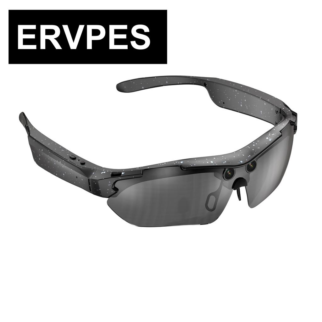 ERVPES AI Smart Glasses G6 Pro 1080P Camera Anti-Shake Bluetooth Call Translator 26 Languages