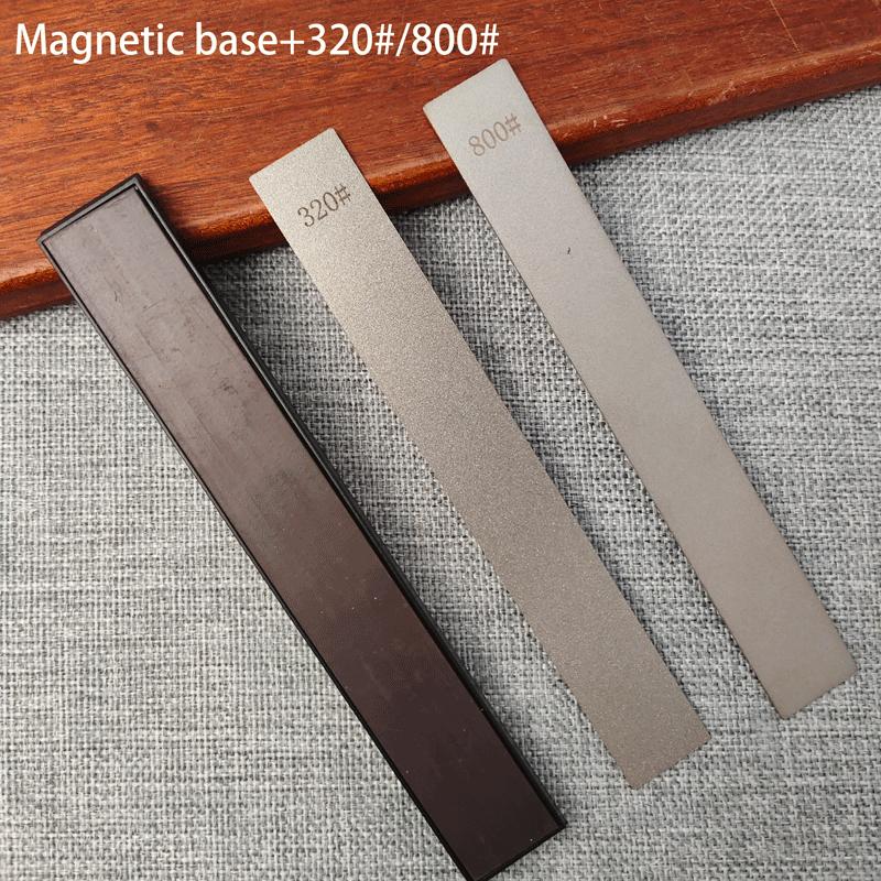 Алмазный точильный камень для точилки для ножей, фиксированный угол, точильный камень, алмазные доводочные камни, магнитное основание