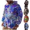 Men's Loose Printed Hooded Sweatshirt Men's Casual Fashion Sports Sweatshirt