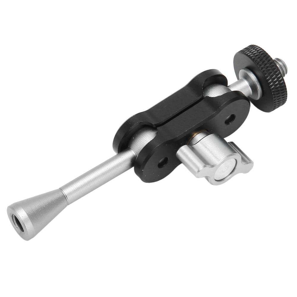 with 1/4 Inch 20 Threaded Screw Adapter Camera Extension Mount Bar for Live Microphone