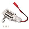 Full CNC Metal RC Winch Spare Upgrade Parts Accessories for 110 SCX10 Axial Crawler D90Silver