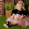 Adorable 23.6in Baby Girl Doll With Soft Vinyl Silicone And Charming Outfit