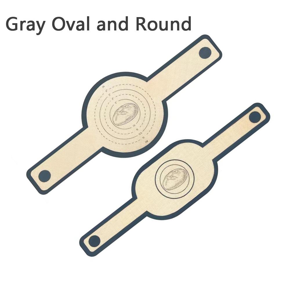 Многоразовая силиконовая хлебная петля для голландской духовки, коврик для выпечки с длинными ручками, антипригарные подкладки для переносного теста, принадлежности для выпечки