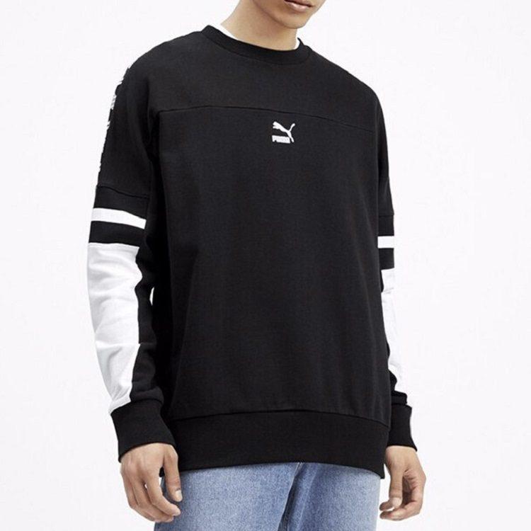 Puma Толстовки Мужские Черные С круглым вырезом Умеренные Другое 595872-01