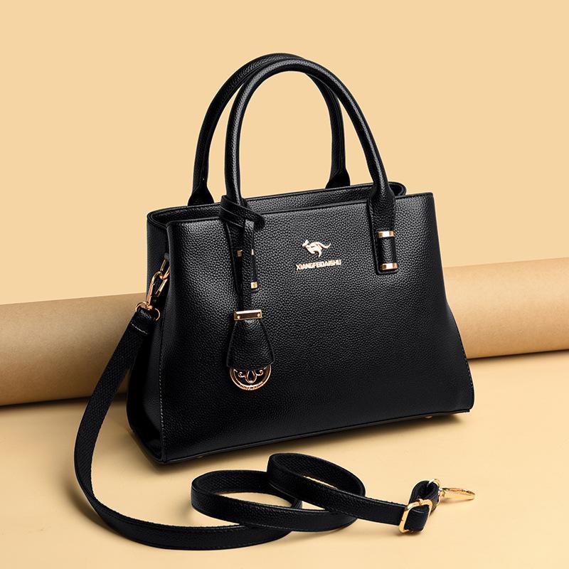 Large PU Leather Tote Bag for Women Top Bags for Ladies Feminine Shoulder Bags Crossbody Bags New Fashion