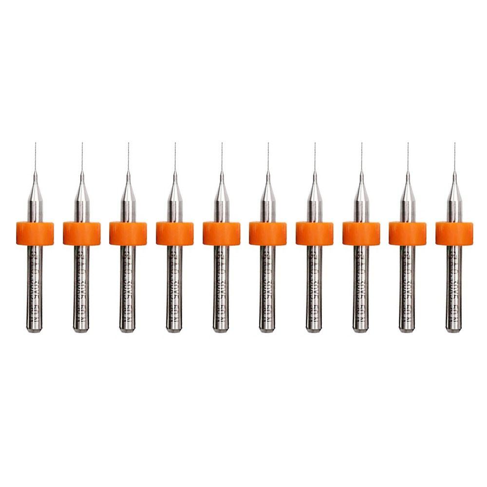 Для печатных плат с ЧПУ сплав вольфрамовая сталь карбид сверла 0.1мм-1.0мм мини PCB сверло