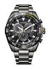 Мужские часы Promaster Eco-Drive с радиоконтролем CB5037-84E Серия LAND Водонепроницаемые Серые Радиоволновые Солнечные