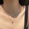 Necklace Female Niche Collarbone Chain Premium Sense Light Luxury Shell Pendant Jewelry