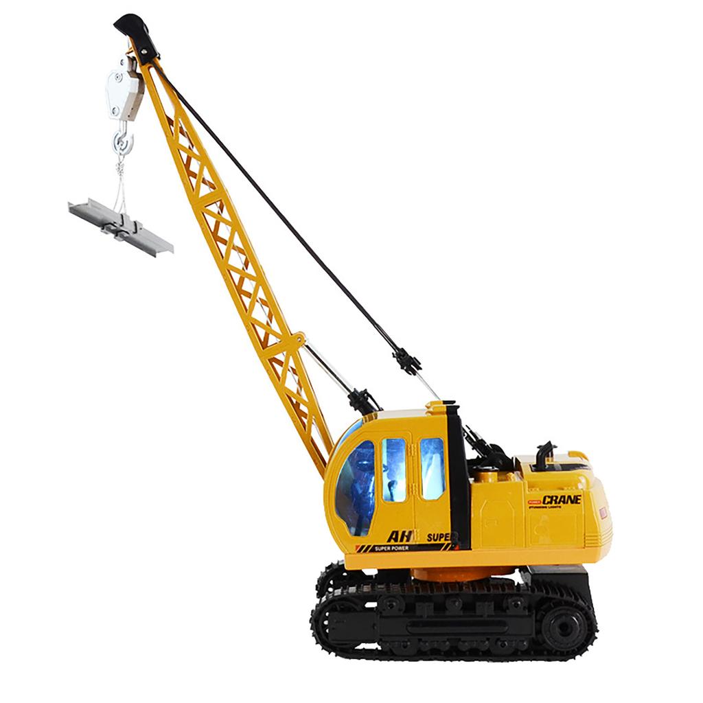 1:16 RC 10-Channel Tractor Truck Digger Car 2.4G Remote Control Enginee-Crane