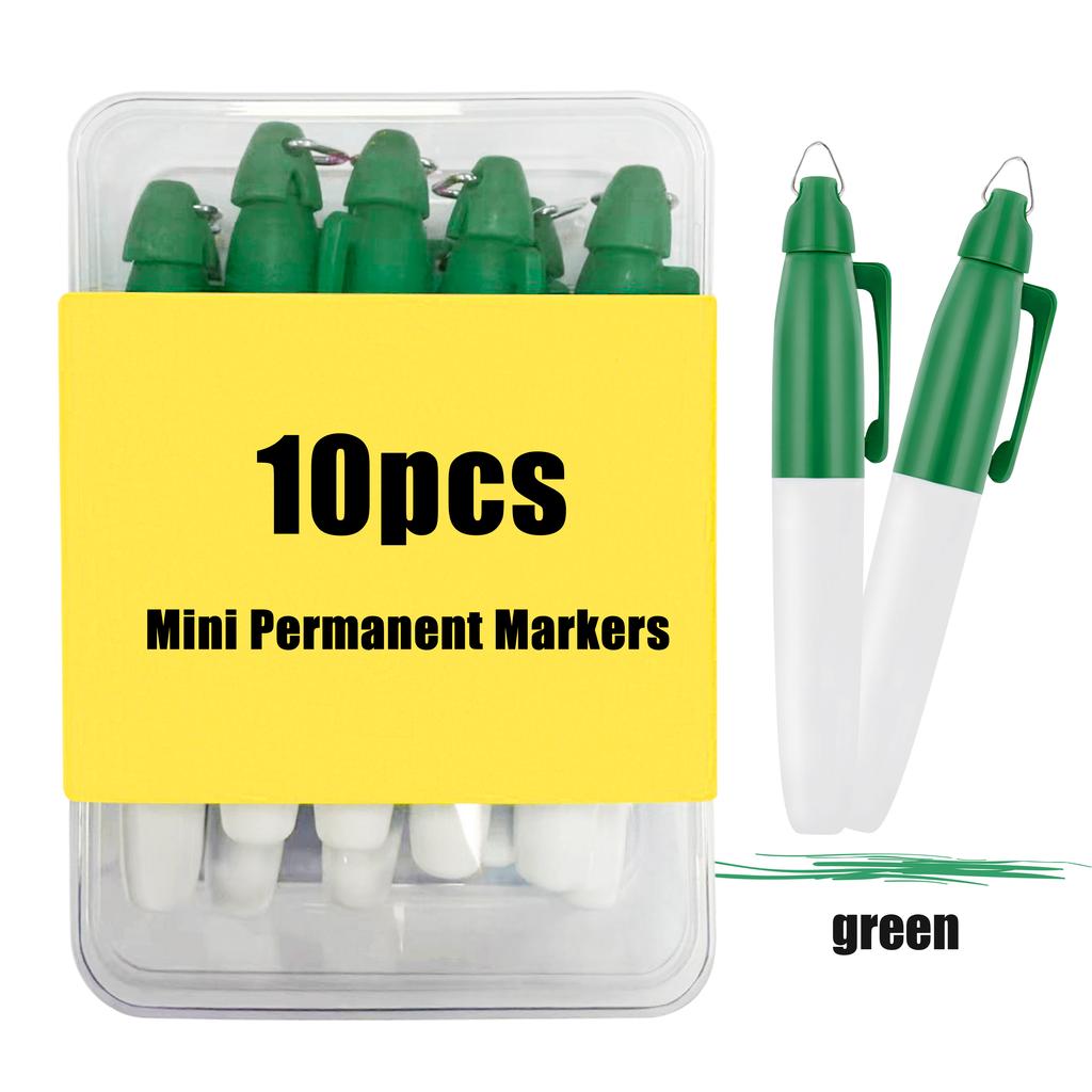 10 шт. Маркер для гольфа Специальный маркер Водонепроницаемый, Нелегко выцветает и Легко носить