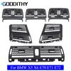Interior Dash Front Center Left Right Air Conditioner Panel Rear AC Vent Grille Outlet Cover For BMW X5 X6 E70 E71 E72