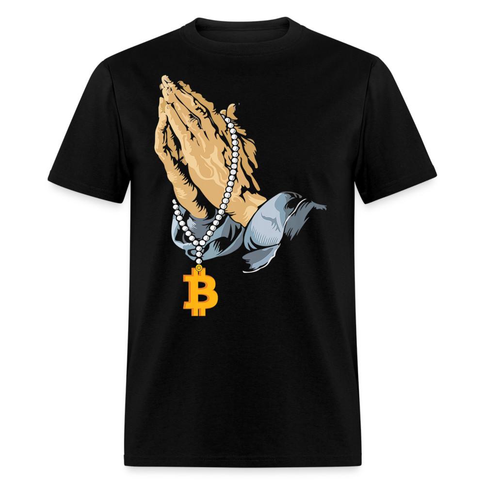 Футболка Bitcoin Pray Hodl Криптовалюта BTC Блокчейн FOMO Футболка Размер S-6XL