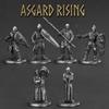1pcs Brass Metal Asgardian Infantry Soldier Table Games Ornament War Figure Chess Toys
