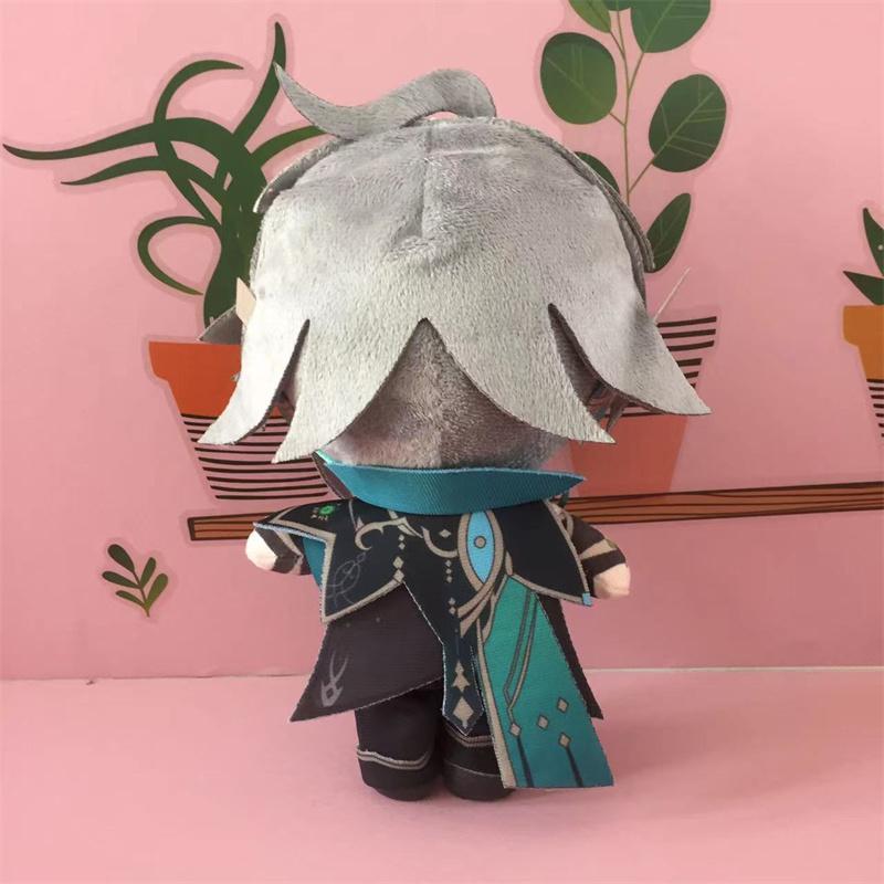 Аниме Аль-Хайсам Косплей Плюшевая Кукла Игрушка 20см Genshin Impact Игра Милый Мягкий Набивной Подушка Детский Подарок