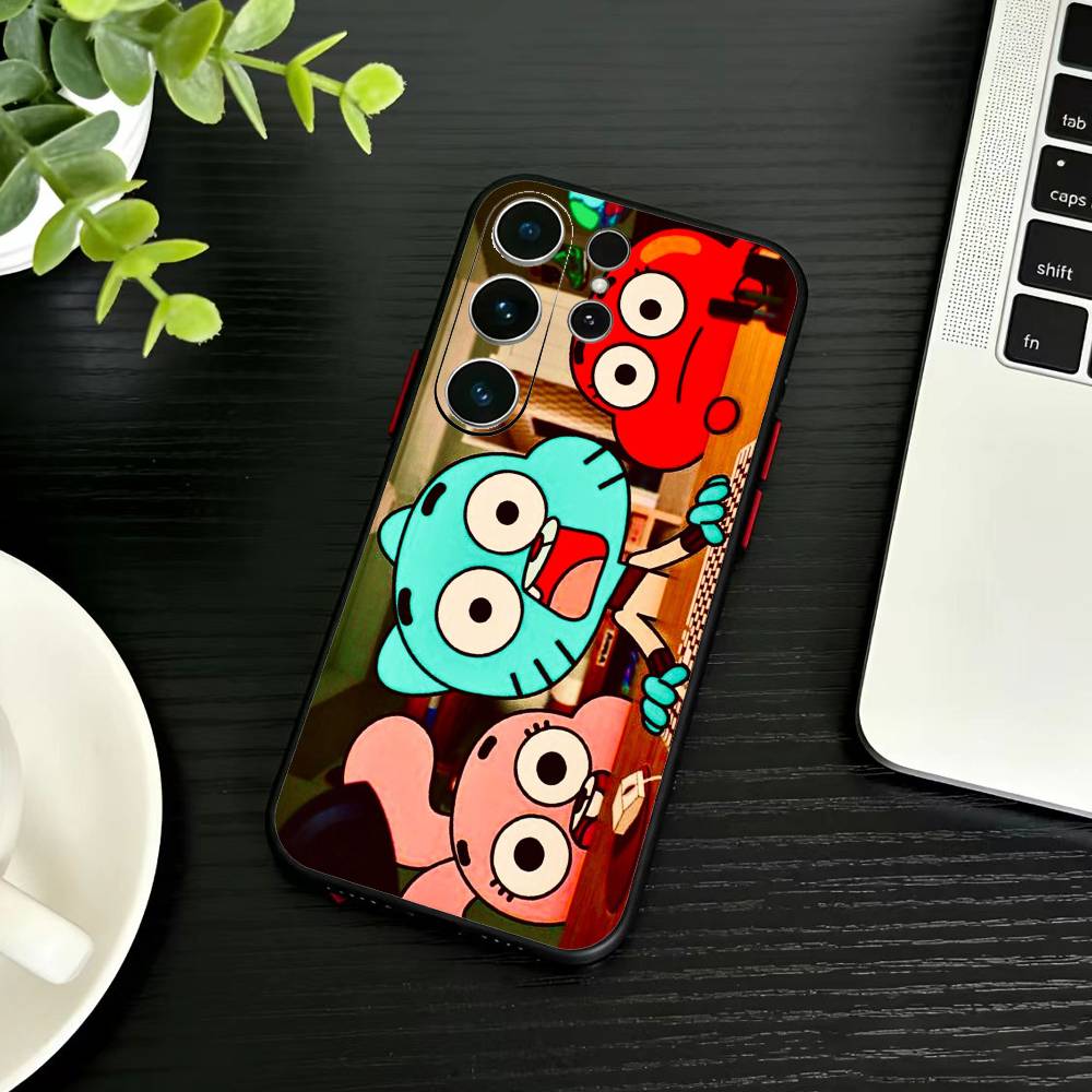 Чехол для телефона J-Gumball и Darwin для Samsung S26,S25,S24,S23,S22,S21,S20,Ultra,Plus,FE Черный Мягкий Чехол
